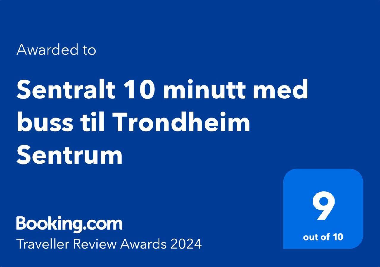 Sentralt 10 Minutt Med Buss Til Trondheim Sentrum Esterno foto